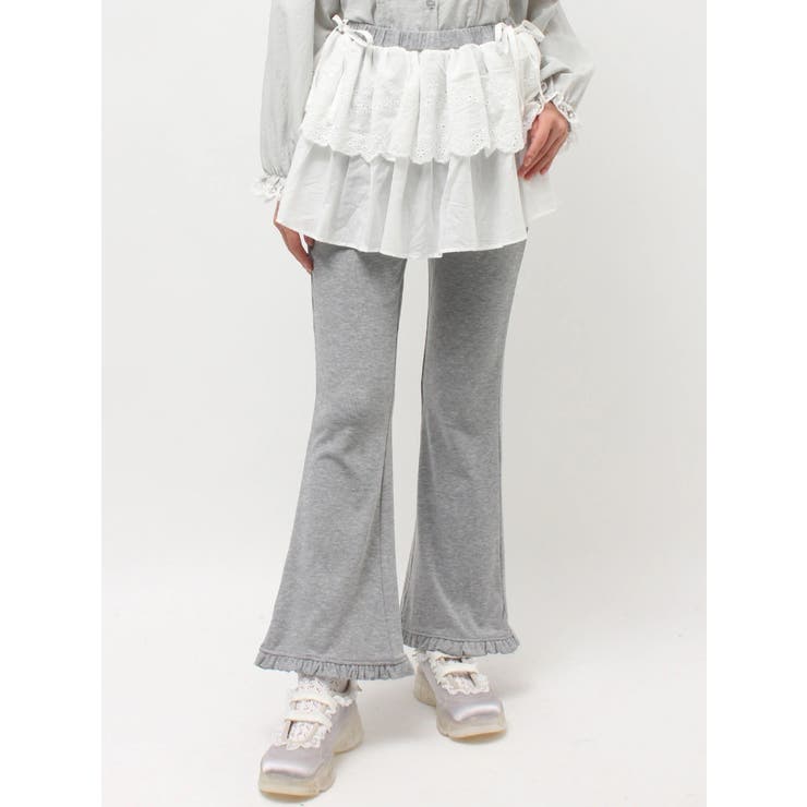 lace skirt flare pants | merry jenny | 詳細画像34 
