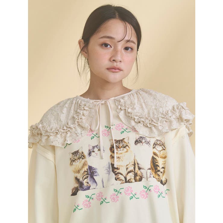 lace frill collar | merry jenny | 詳細画像2 