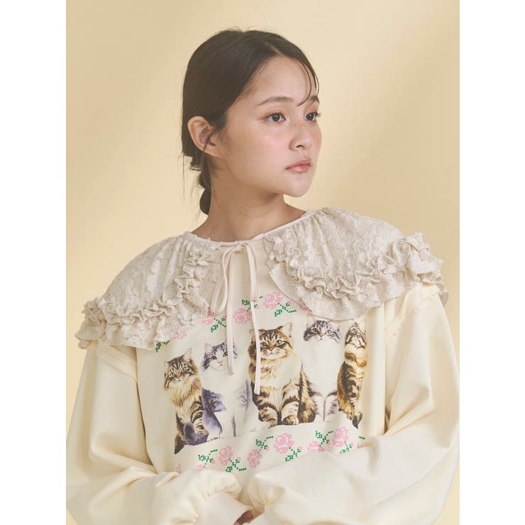 lace frill collar | merry jenny | 詳細画像4 