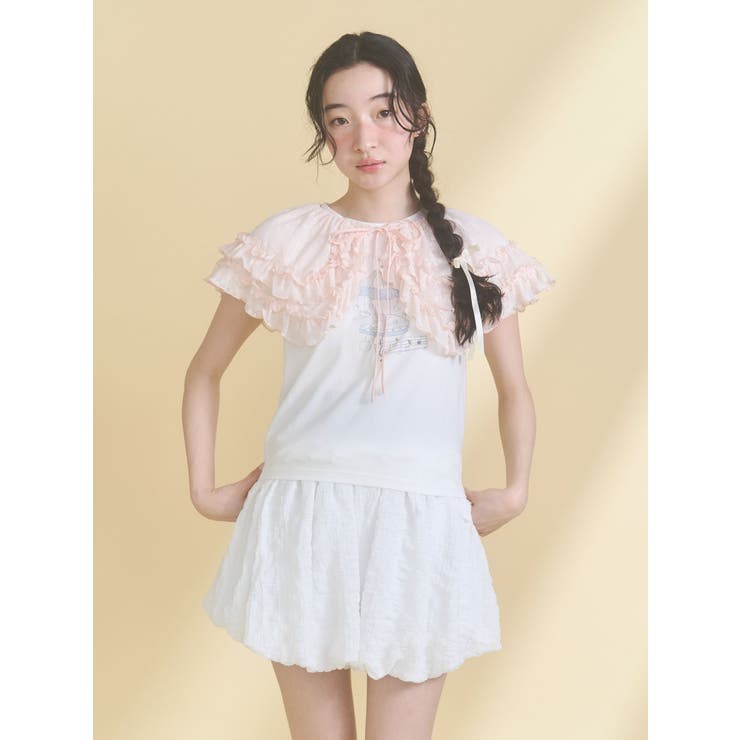 sheer frill 2wayつけ襟 | merry jenny | 詳細画像11 