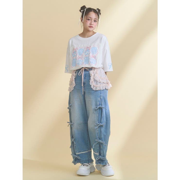 sheer frill 2wayつけ襟 | merry jenny | 詳細画像16 