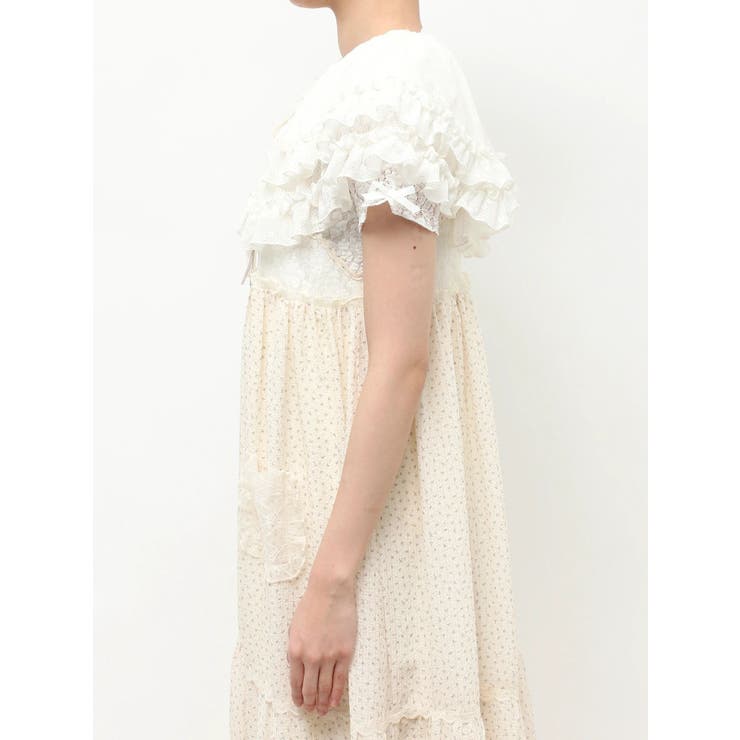 sheer frill 2wayつけ襟 | merry jenny | 詳細画像20 