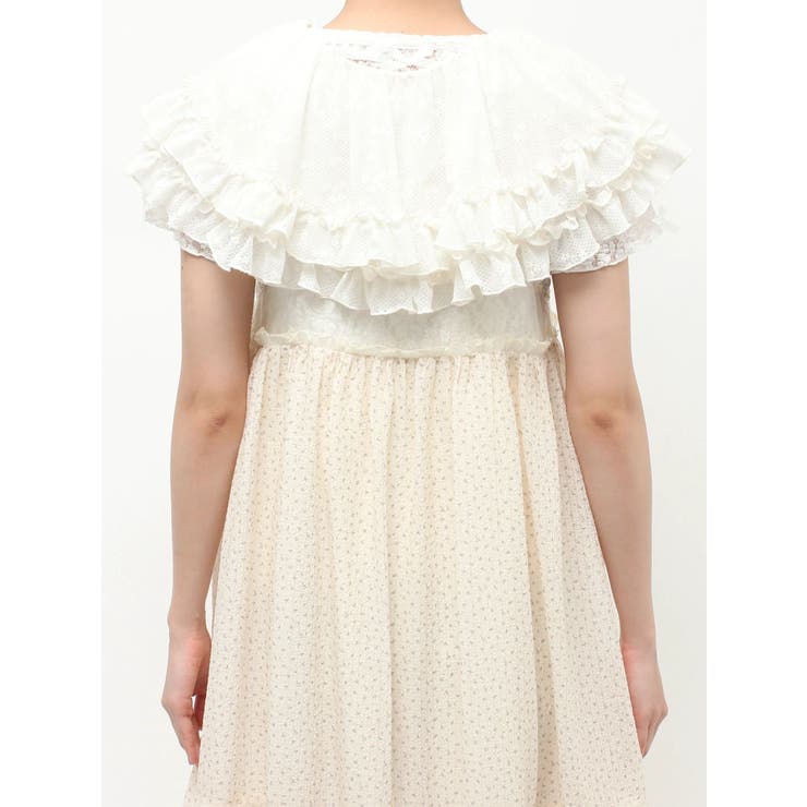 sheer frill 2wayつけ襟 | merry jenny | 詳細画像21 