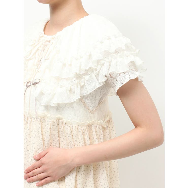 sheer frill 2wayつけ襟 | merry jenny | 詳細画像23 