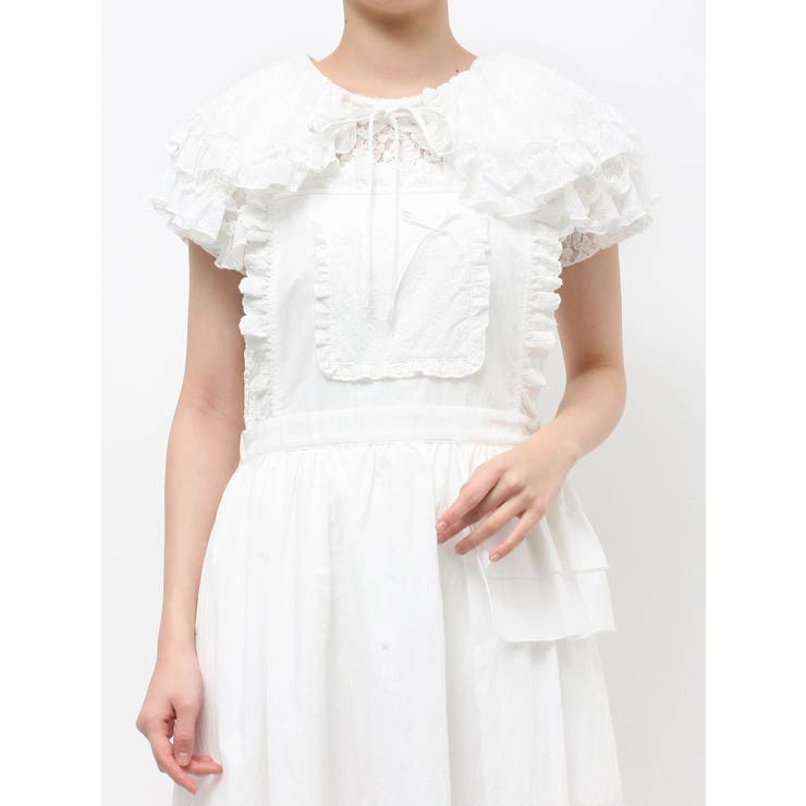 sheer frill 2wayつけ襟 | merry jenny | 詳細画像30 