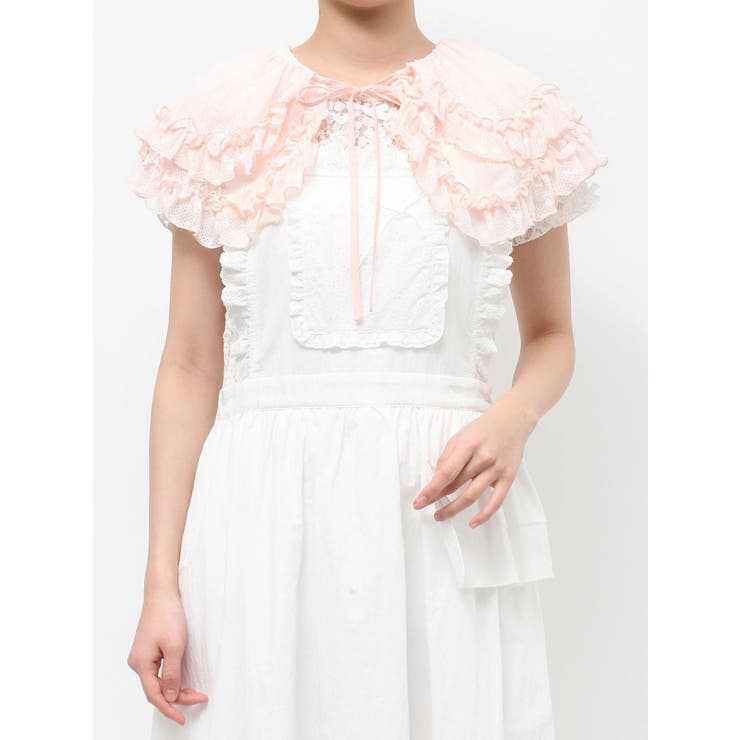 sheer frill 2wayつけ襟 | merry jenny | 詳細画像31 