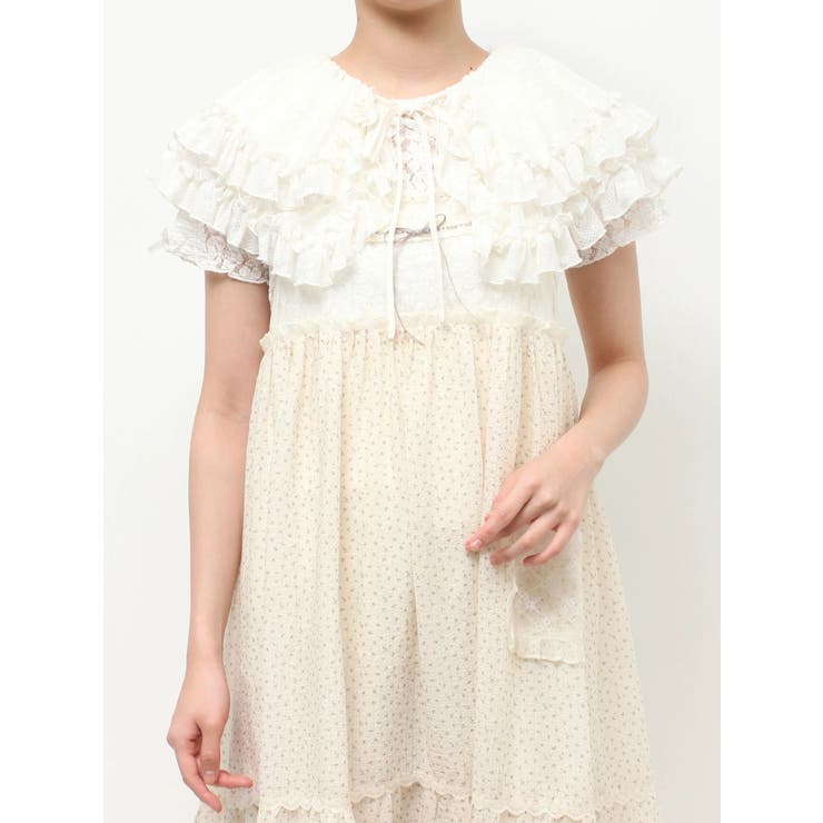 sheer frill 2wayつけ襟 | merry jenny | 詳細画像32 