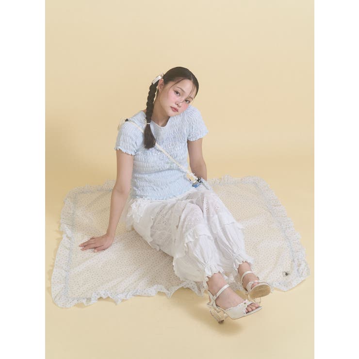 frill picnic sheet | merry jenny | 詳細画像1 