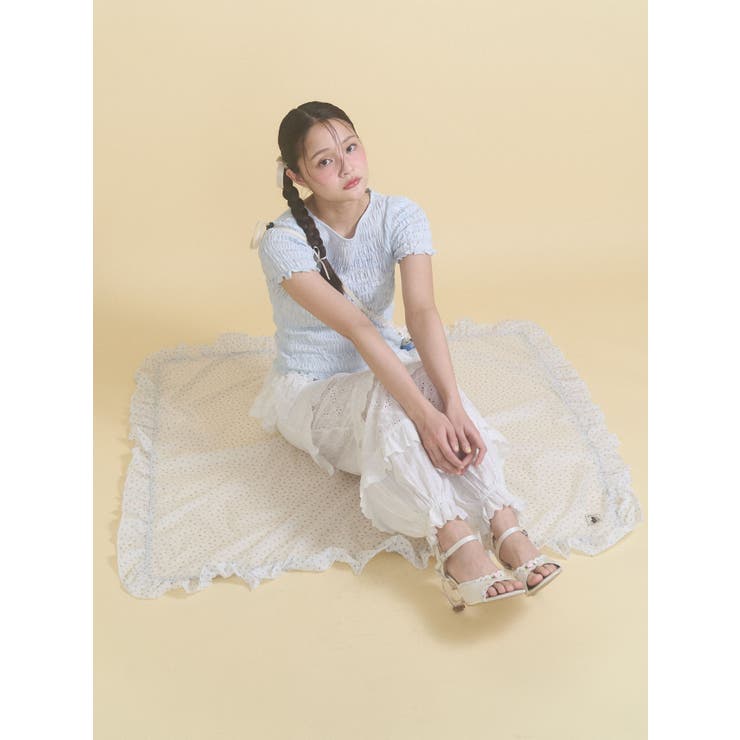 frill picnic sheet | merry jenny | 詳細画像4 