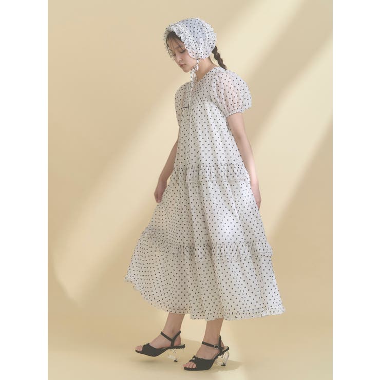 petit flowerフロッキーヘッドドレス | merry jenny | 詳細画像10 