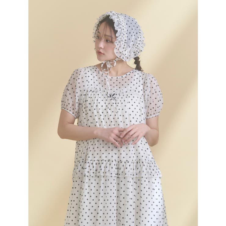 petit flowerフロッキーヘッドドレス | merry jenny | 詳細画像8 