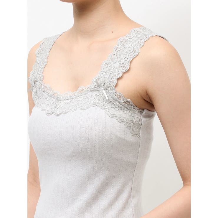 lace frame camisole tops | merry jenny | 詳細画像24 