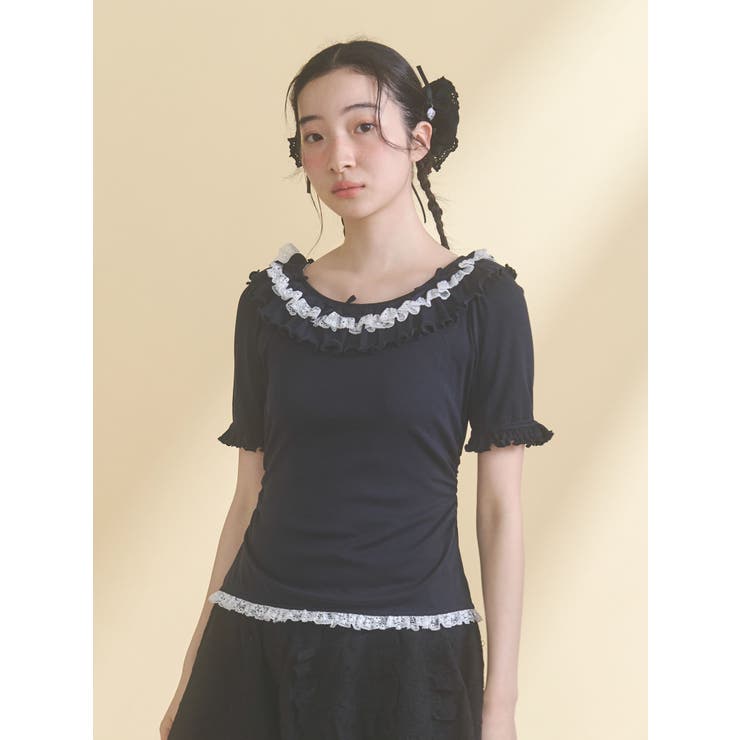 romantic frill summer top | merry jenny | 詳細画像14 