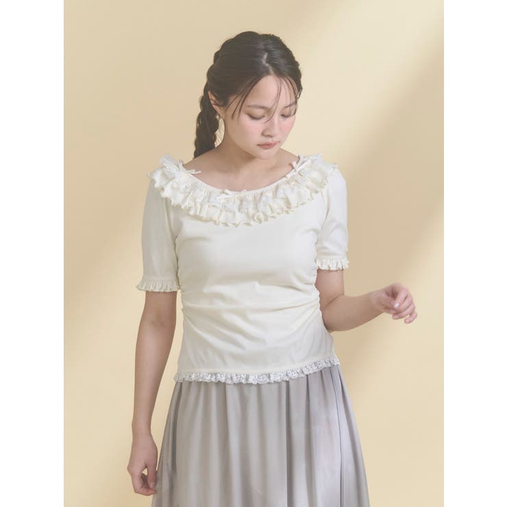romantic frill summer top | merry jenny | 詳細画像6 