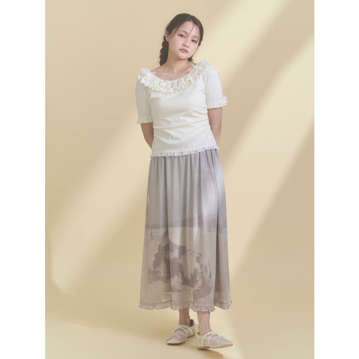 romantic frill summer top | merry jenny | 詳細画像8 