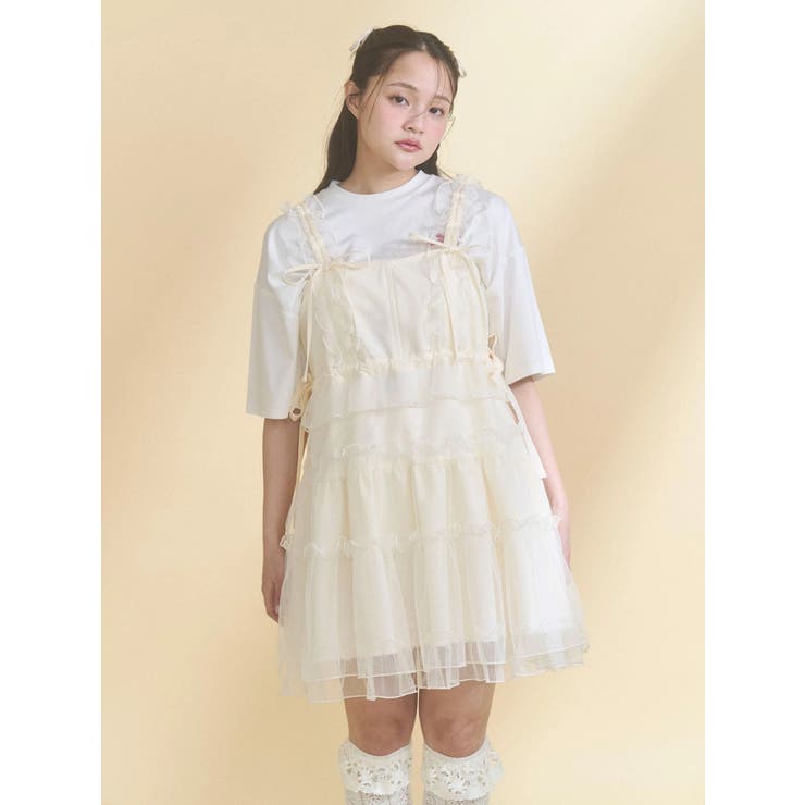 ribbon dog collage tee | merry jenny | 詳細画像29 