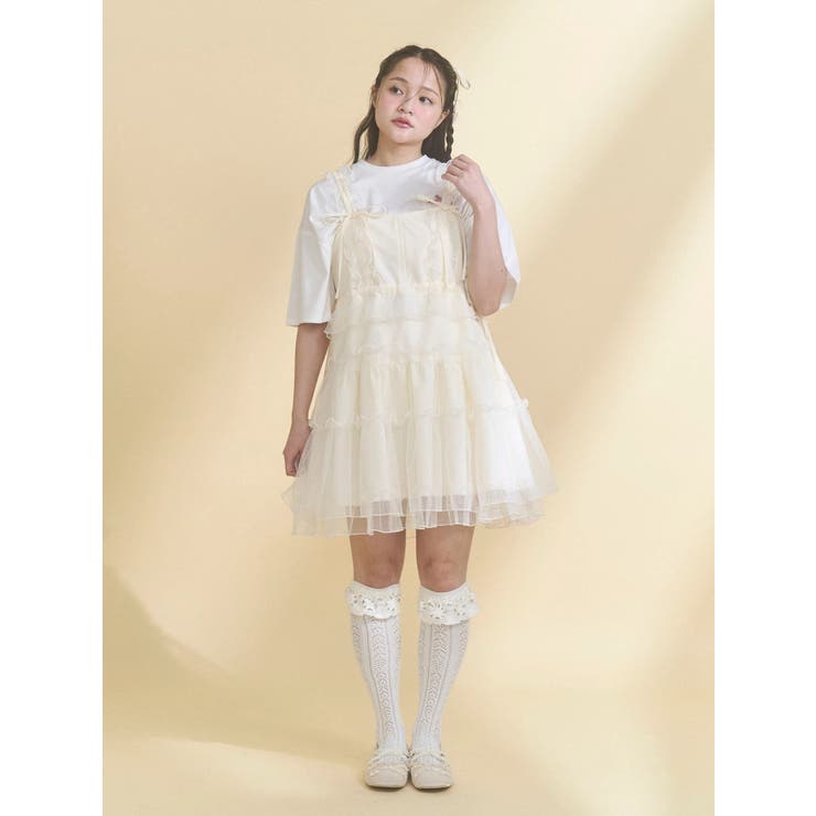 ribbon dog collage tee | merry jenny | 詳細画像30 