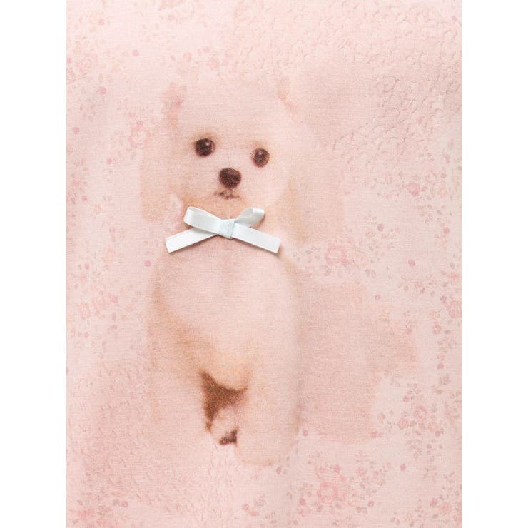 ribbon dog collage tee | merry jenny | 詳細画像43 