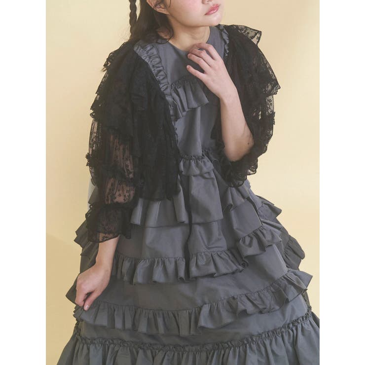 floral sheer bolero | merry jenny | 詳細画像22 