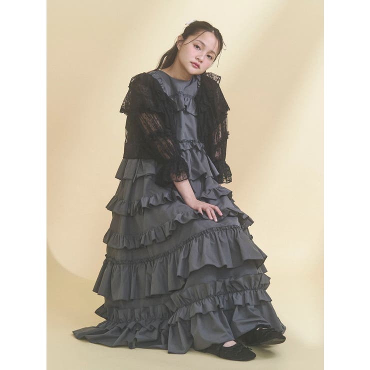 floral sheer bolero | merry jenny | 詳細画像24 