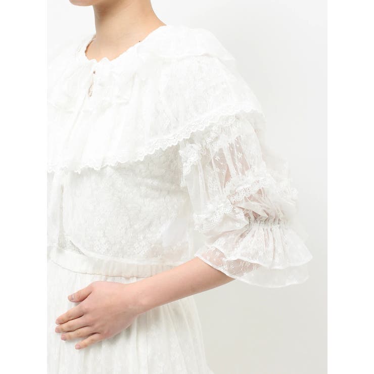 floral sheer bolero | merry jenny | 詳細画像31 