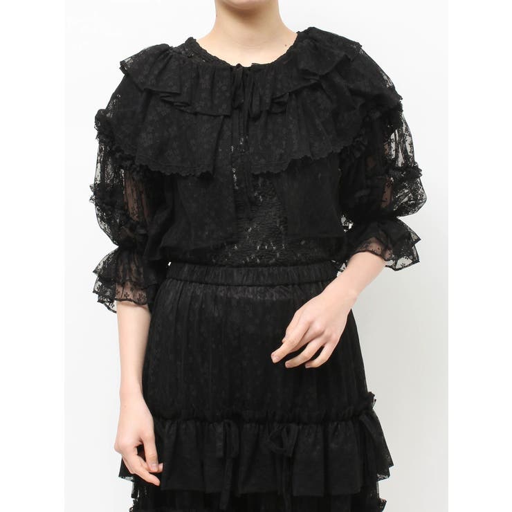 floral sheer bolero | merry jenny | 詳細画像37 