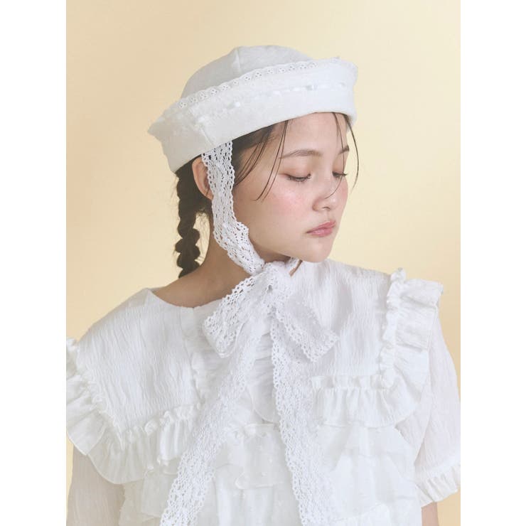 marine lace hat | merry jenny | 詳細画像6 