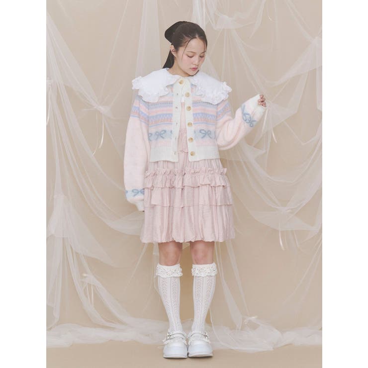 靴下屋×merry jenny flower lace knit sock | merry jenny | 詳細画像17 