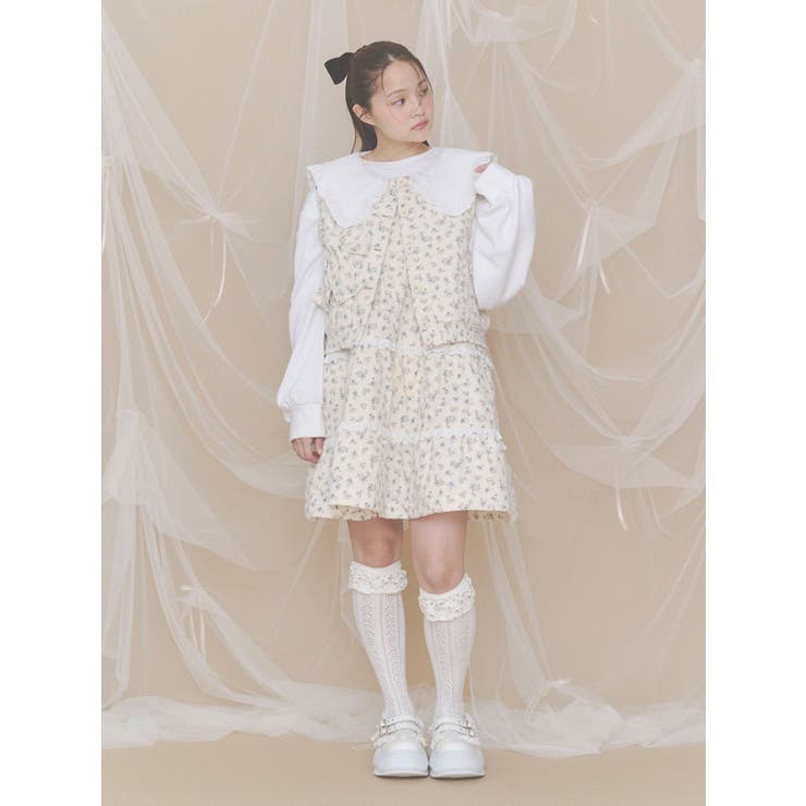 靴下屋×merry jenny flower lace knit sock | merry jenny | 詳細画像18 