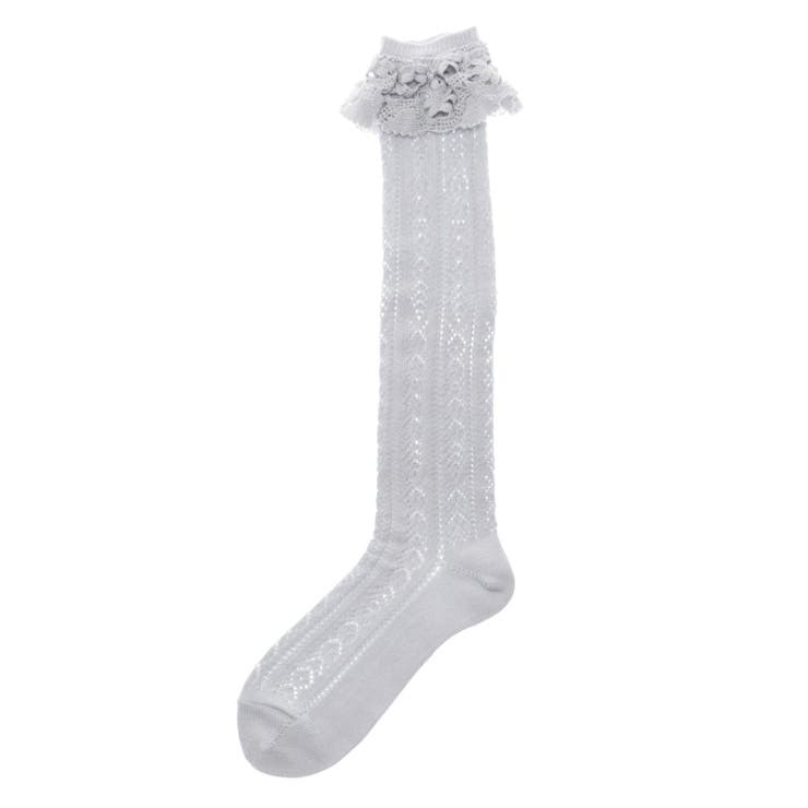 靴下屋×merry jenny flower lace knit sock | merry jenny | 詳細画像20 