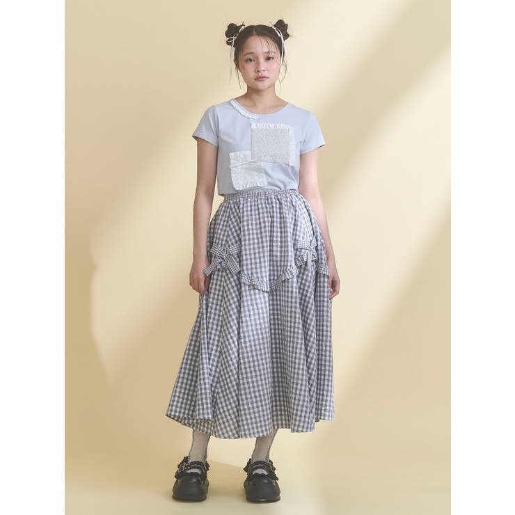 frill mary jane metal sneakers | merry jenny | 詳細画像13 