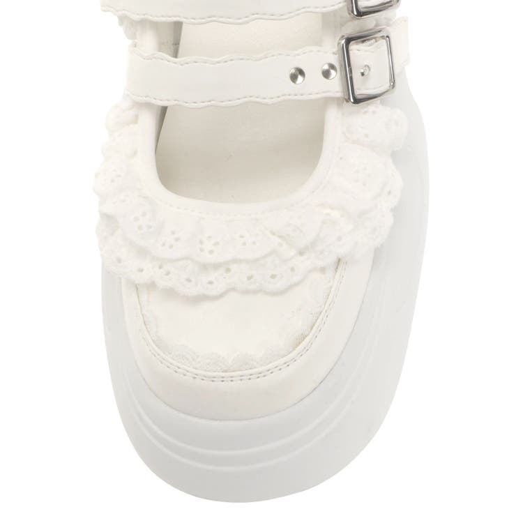 frill mary jane metal sneakers | merry jenny | 詳細画像27 