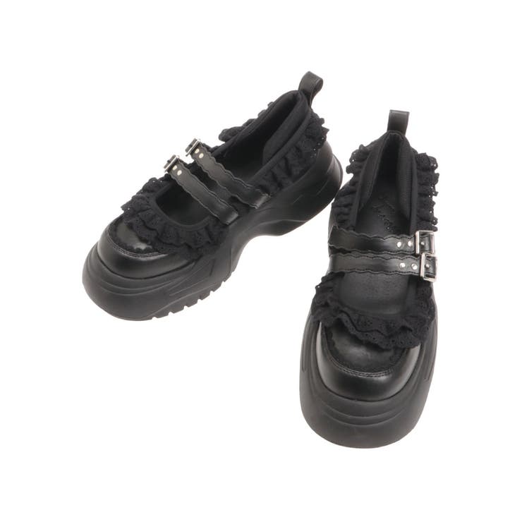 frill mary jane metal sneakers | merry jenny | 詳細画像28 