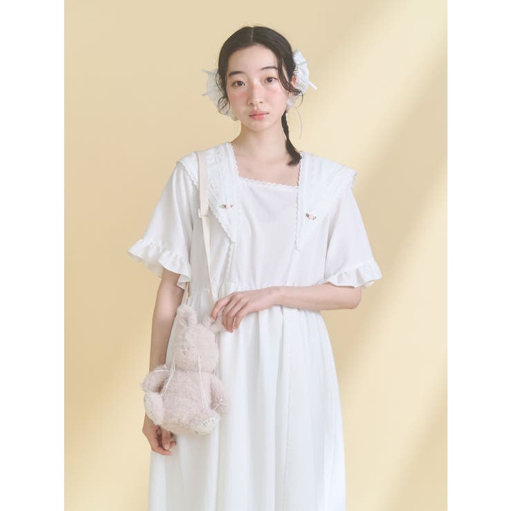 nuku nuku rabbit pouch | merry jenny | 詳細画像9 