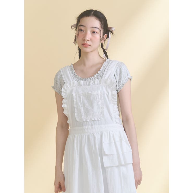 petit flower pure neck tee | merry jenny | 詳細画像14 