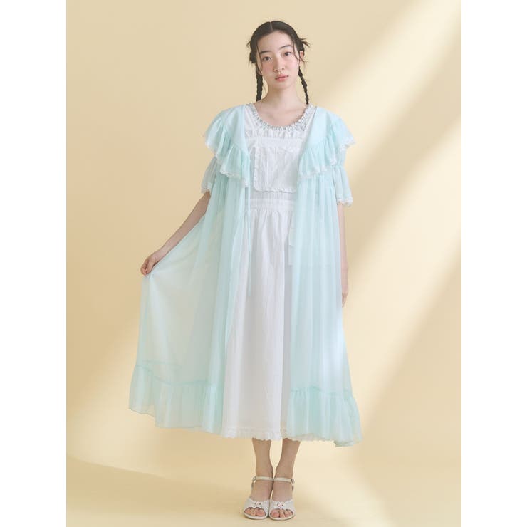 petit flower pure neck tee | merry jenny | 詳細画像18 