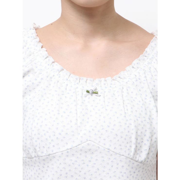 petit flower pure neck tee | merry jenny | 詳細画像22 