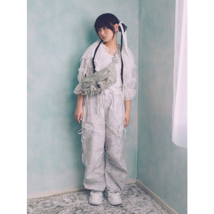 petit flower pure neck tee | merry jenny | 詳細画像4 