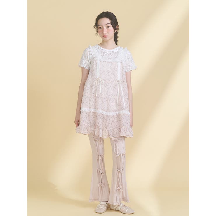 ribbon lace tee | merry jenny | 詳細画像18 