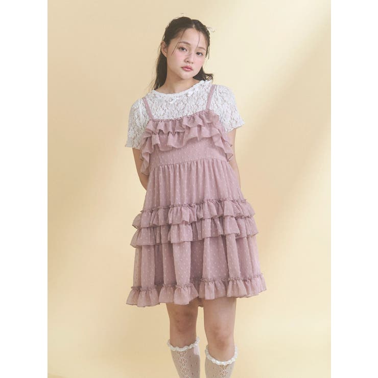 ribbon lace tee | merry jenny | 詳細画像22 