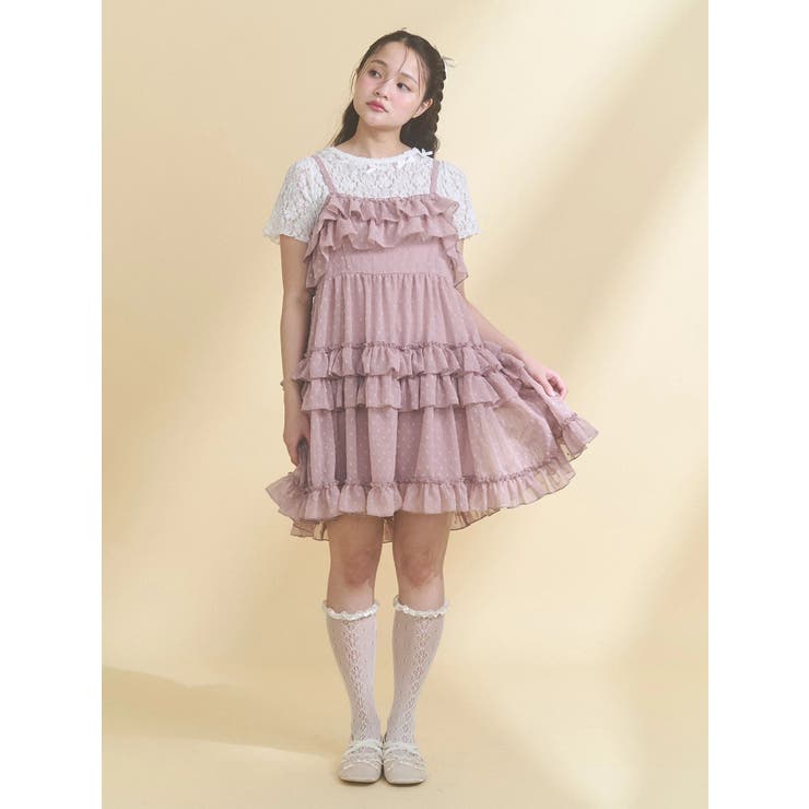 ribbon lace tee | merry jenny | 詳細画像24 