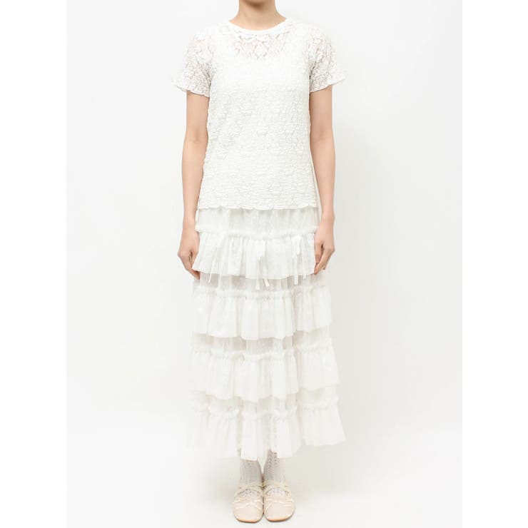 ribbon lace tee | merry jenny | 詳細画像32 
