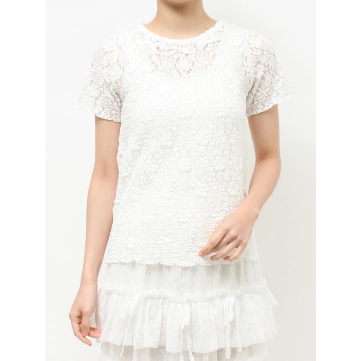 ribbon lace tee | merry jenny | 詳細画像36 