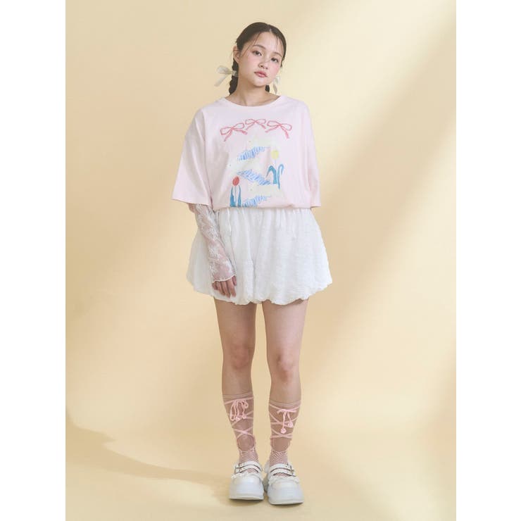 うさぎのひみつ時間Tee | merry jenny | 詳細画像11 