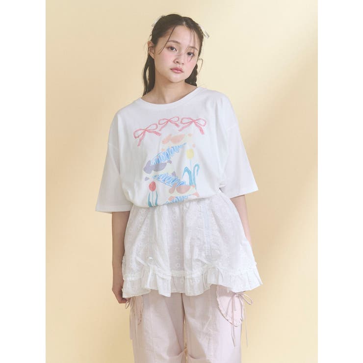 うさぎのひみつ時間Tee | merry jenny | 詳細画像19 
