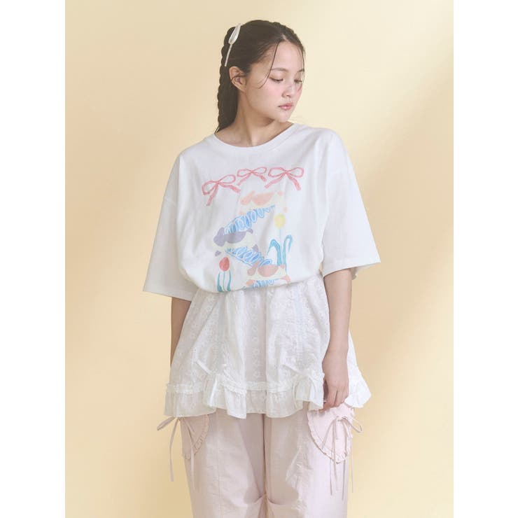 うさぎのひみつ時間Tee | merry jenny | 詳細画像20 