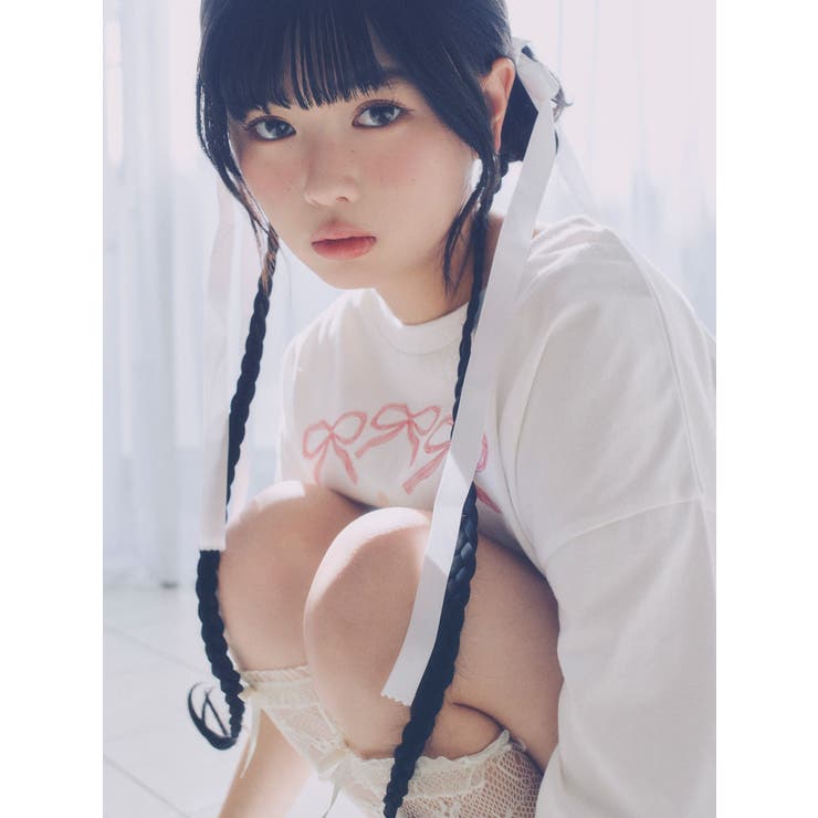 うさぎのひみつ時間Tee | merry jenny | 詳細画像3 