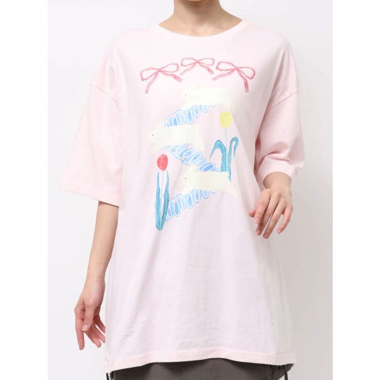 うさぎのひみつ時間Tee | merry jenny | 詳細画像32 