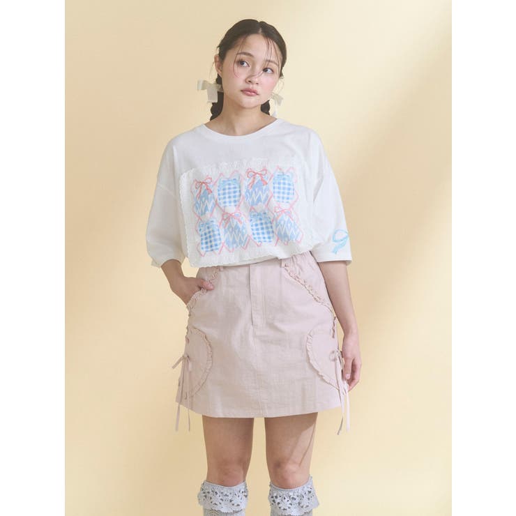 ひみつのゆらめきフレームTee | merry jenny | 詳細画像12 