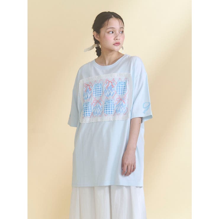 ひみつのゆらめきフレームTee | merry jenny | 詳細画像8 